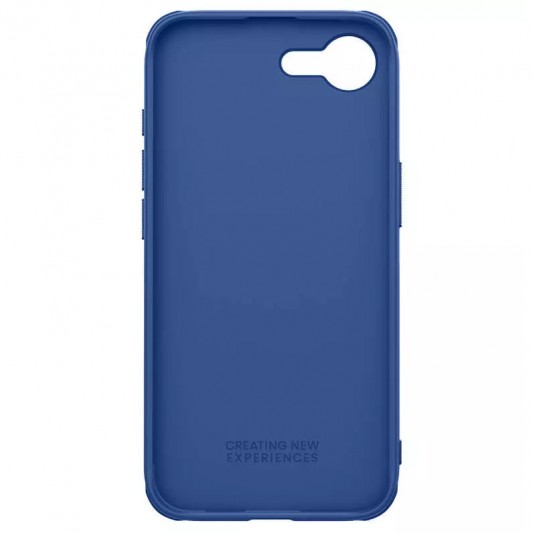 Чехол Nillkin Matte Pro для Apple iPhone 16e (6.1") Синий / Blue - изображение 5