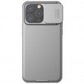 Карбоновая накладка Nillkin CamShield Pro для Apple iPhone 15 Pro (6.1 дюйма) Titanium Gray