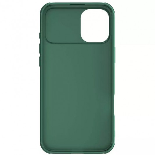 Карбоновая накладка Nillkin CamShield Pro для Apple iPhone 16 (6.1") Deep Green - изображение 4