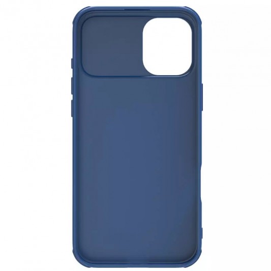 Карбоновая накладка Nillkin CamShield Pro для Apple iPhone 16 (6.1") Blue - изображение 5