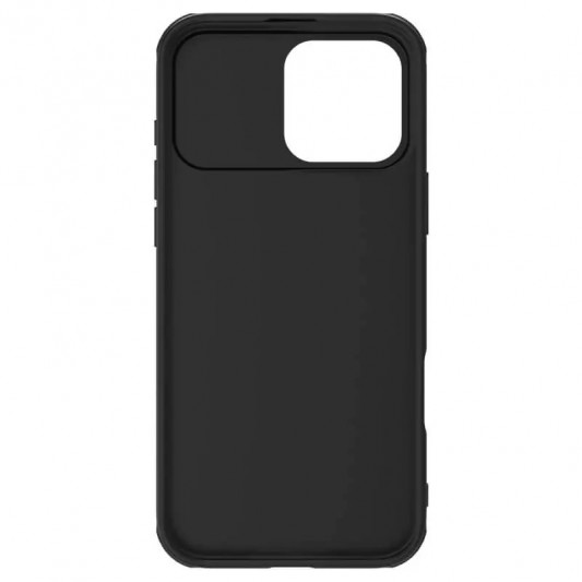 Карбоновая накладка Nillkin CamShield Pro для Apple iPhone 16 (6.1") Black - изображение 4