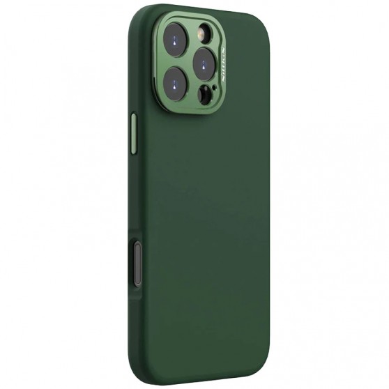 Чохол Silicone Nillkin LensWing Prop Magnetic для Apple iPhone 16 Pro Max (6.9") Зелений / Green