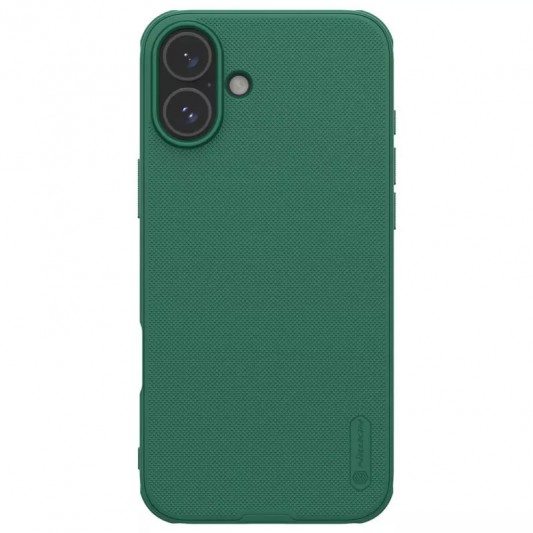 Чехол Nillkin Matte Pro для Apple iPhone 16 (6.1") Зеленый / Deep Green - изображение 1