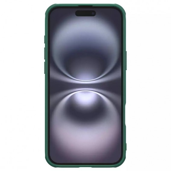 Чехол Nillkin Matte Pro для Apple iPhone 16 (6.1") Зеленый / Deep Green