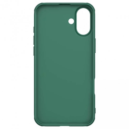 Чехол Nillkin Matte Pro для Apple iPhone 16 (6.1") Зеленый / Deep Green - изображение 5