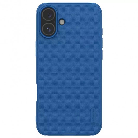 Чехол Nillkin Matte Pro для Apple iPhone 16 (6.1") Синий/Blue - изображение 1