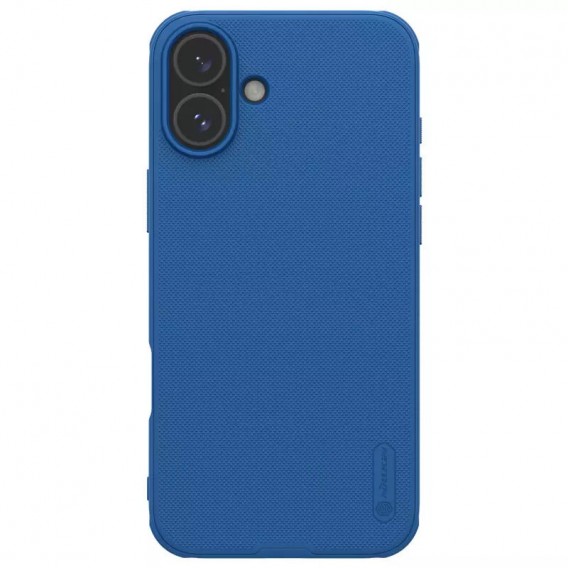 Чехол Nillkin Matte Pro для Apple iPhone 16 (6.1") Синий/Blue