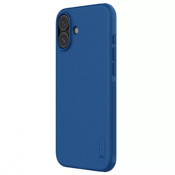 Чехол Nillkin Matte Pro для Apple iPhone 16 (6.1") Синий/Blue
