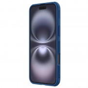 Чехол Nillkin Matte Pro для Apple iPhone 16 (6.1") Синий/Blue