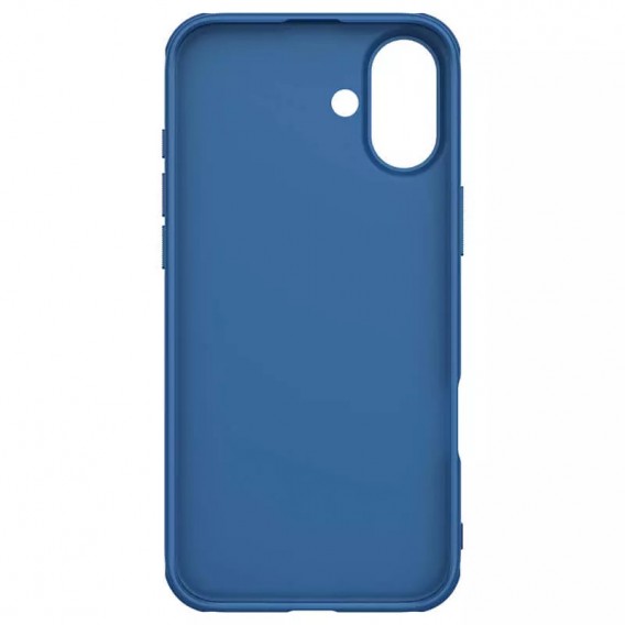 Чехол Nillkin Matte Pro для Apple iPhone 16 (6.1") Синий/Blue