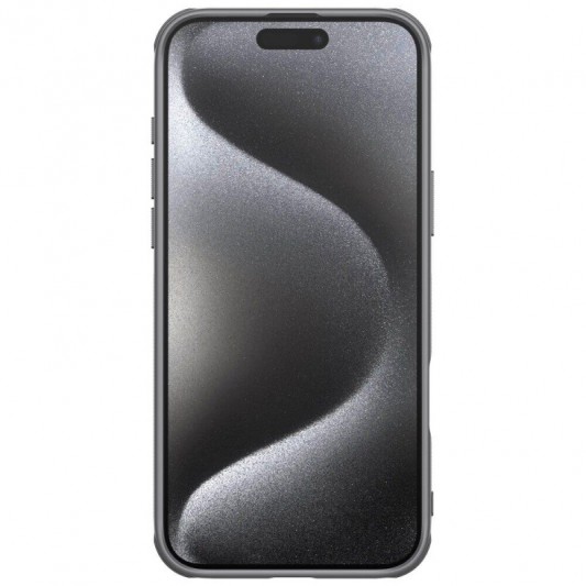 Чехол Nillkin Matte Pro для Apple iPhone 16 Pro Max (6.9") Серый / Titanium Gray - изображение 3