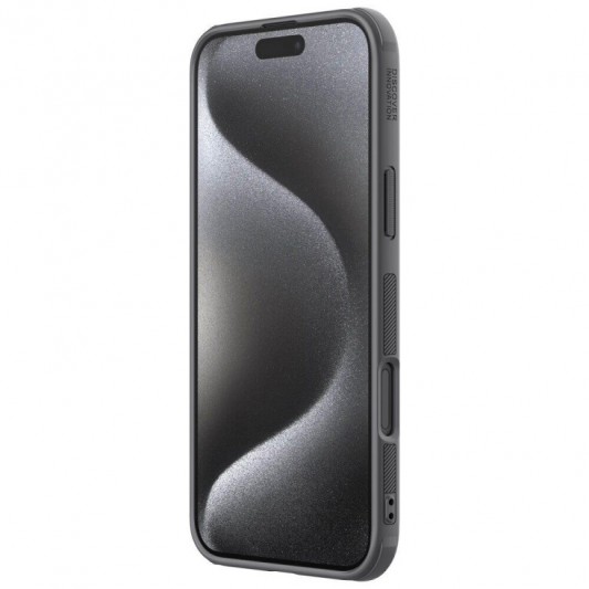 Чехол Nillkin Matte Pro для Apple iPhone 16 Pro Max (6.9") Серый / Titanium Gray - изображение 4