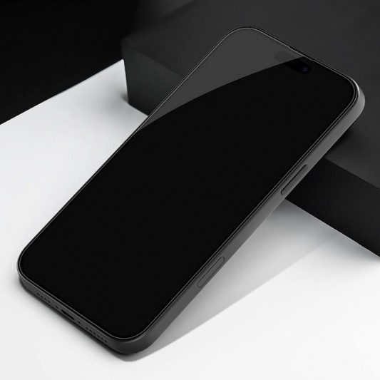 Защитное стекло Nillkin (CP+ max 3D) для Apple iPhone 16 Pro (6.3") Черный - изображение 7