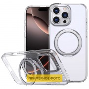 Чехол TPU+PC Empire с MagSafe and Ring для iPhone 16 Plus (6.7") Clear