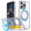 Чехол TPU+PC Empire с MagSafe and Ring для iPhone 16 Plus (6.7") Clear