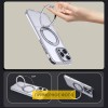 Чехол TPU+PC Empire с MagSafe and Ring для iPhone 16 Plus (6.7") Clear