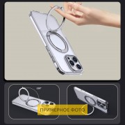 Чехол TPU+PC Empire с MagSafe and Ring для iPhone 16 Plus (6.7") Clear