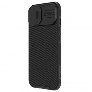 Карбоновая накладка Nillkin CamShield Pro Magnetic для Apple iPhone 15 (6.1") Black