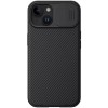 Карбонова накладка Nillkin CamShield Pro для Apple iPhone 15 (6.1") Black