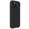 Карбонова накладка Nillkin CamShield Pro для Apple iPhone 15 (6.1") Black