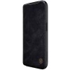 Шкіряний чохол-книжка Nillkin Qin Pro Camshield для Apple iPhone 15 Pro Max (6.7") Чорний
