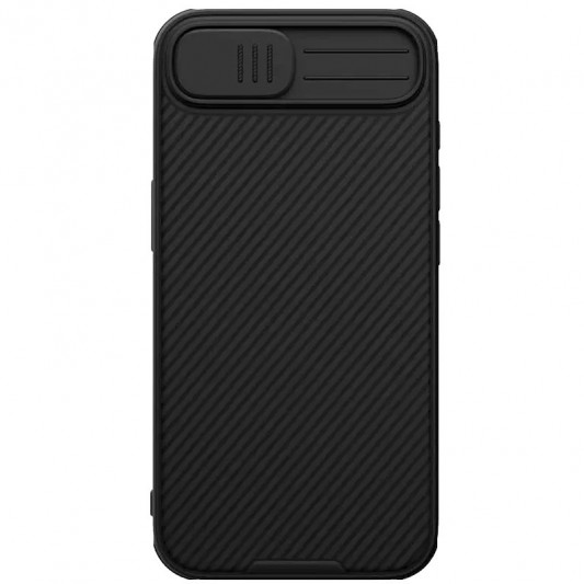Карбоновая накладка Nillkin CamShield Pro Magnetic для Apple iPhone 16e (6.1") Black