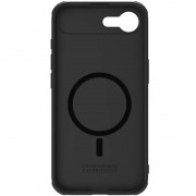 Карбоновая накладка Nillkin CamShield Pro Magnetic для Apple iPhone 16e (6.1") Black