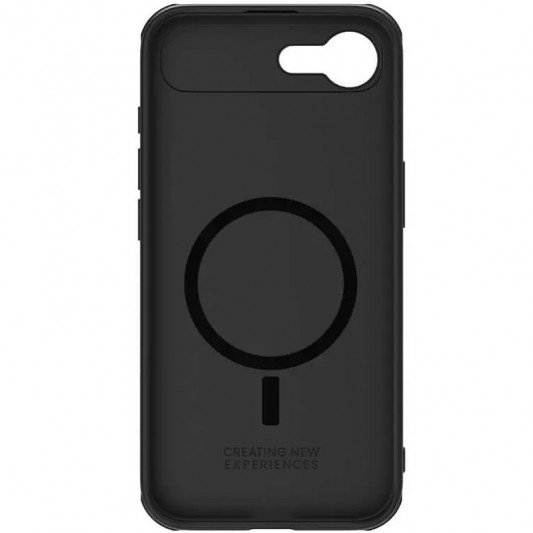 Карбоновая накладка Nillkin CamShield Pro Magnetic для Apple iPhone 16e (6.1") Black - изображение 5