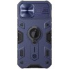 TPU+PC чехол Nillkin CamShield Armor (шторка на камеру) для Apple iPhone 12 Pro Max (6.7") Синий