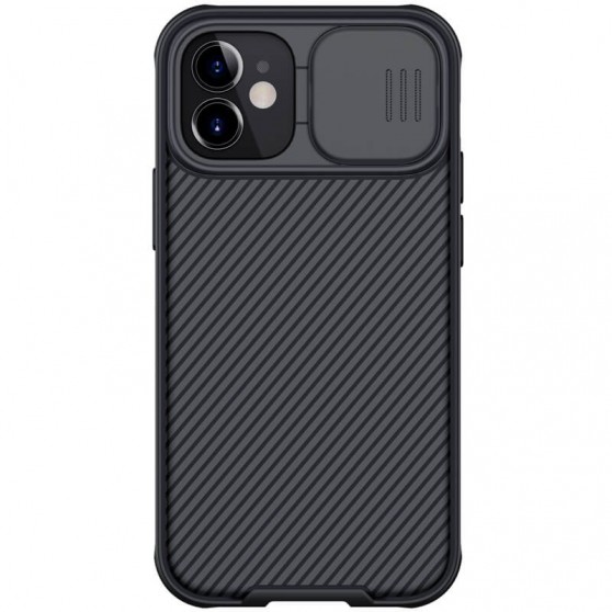 Карбонова накладка Nillkin CamShield Pro для Apple iPhone 11 (6.1") Чорний