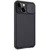 Карбонова накладка Nillkin CamShield Pro для Apple iPhone 14/13 (6.1") Чорний / Black