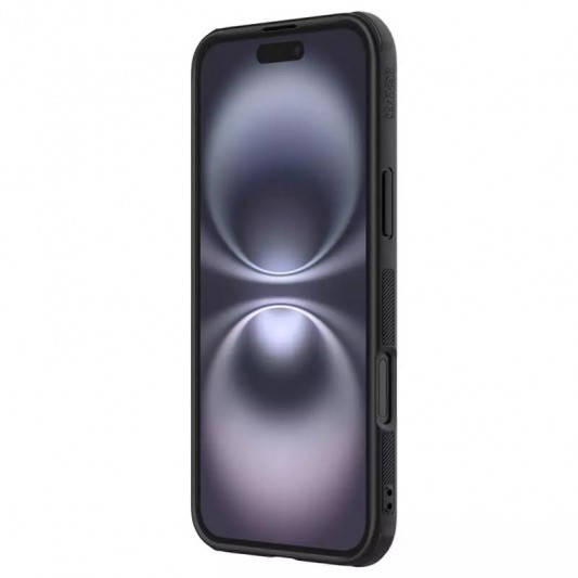 Чехол Nillkin Matte Magnetic Pro для Apple iPhone 16 (6.1") Черный / Black - изображение 7