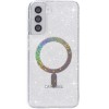 Чехол TPU Eclipse Sparkle (MagFit) для Samsung Galaxy S22 Clear