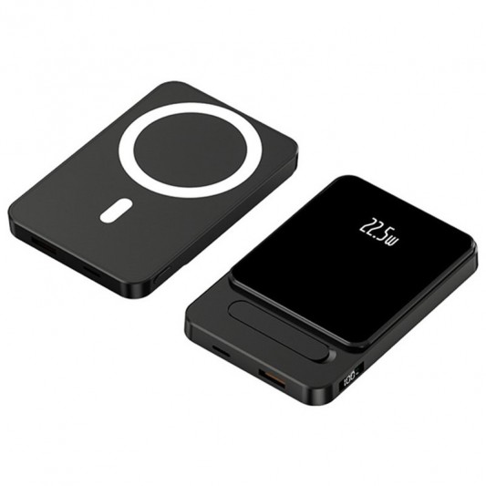 Портативный ЗП Power Bank JJT-A77 PD20W+QC 22.5W с БЗП 10000 mAh Black
