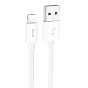 Дата кабеля Hoco X87 Magic silicone USB to Lightning (1m) White