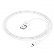 Дата кабеля Hoco X87 Magic silicone USB to Lightning (1m) White