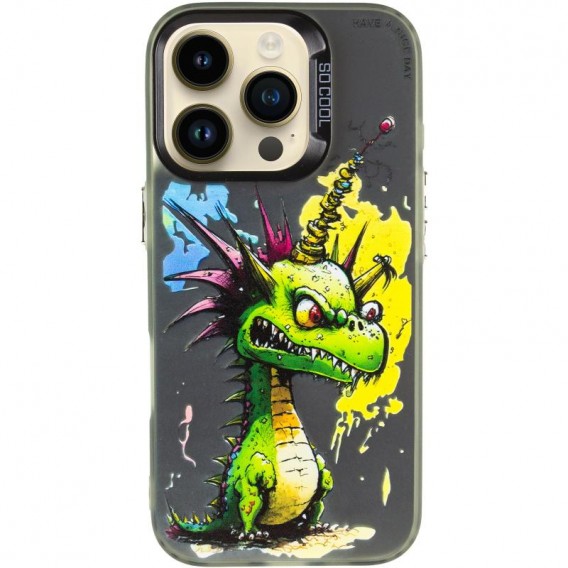 Чехол TPU+PC So Cool для Apple iPhone 16 Pro (6.3 дюйма) Dragon