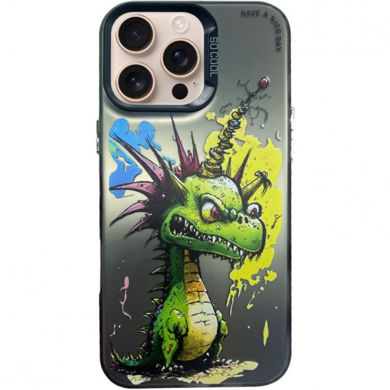 Чехол TPU+PC So Cool для iPhone 16 Pro (6.3") Dragon