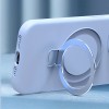 Чохол Silicone Case Full Protective NO LOGO with Ring для Apple iPhone 13 / 14 (6.1") Blue