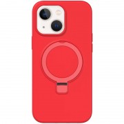 Чехол Silicone Case Full Protective NO LOGO with Ring для Apple iPhone 13 / 14 (6.1