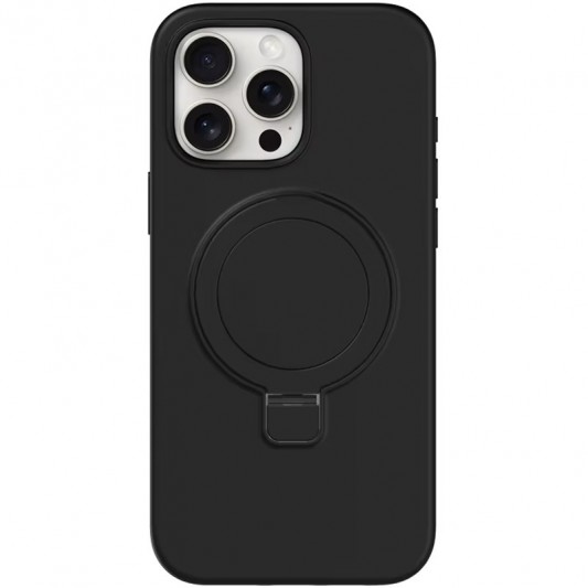 Чехол Silicone Case Full Protective NO LOGO with Ring для Apple iPhone 15 Pro (6.1