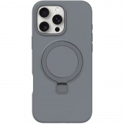 Чехол Silicone Case Full Protective NO LOGO with Ring для Apple iPhone 16 Pro (6.3