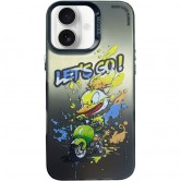 Чехол TPU+PC So Cool для Apple iPhone 16 (6.1 дюйма) Let's Go