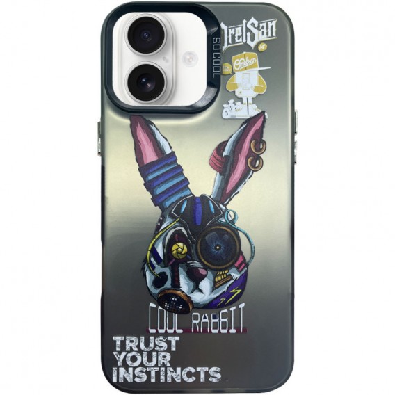 Чохол TPU+PC So Cool для Apple iPhone 16 (6.1") Cool Rabbit