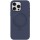 Чохол Silicone Case Full Protective NO LOGO with Ring для Apple iPhone 13 Pro Max (6.7") Dark Blue