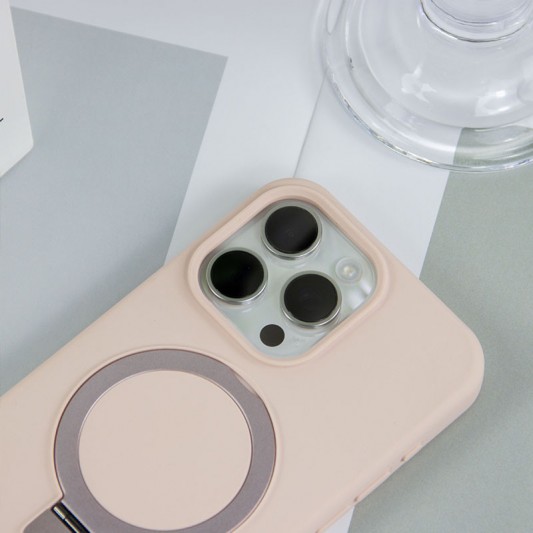 Чехол Silicone Case Full Protective NO LOGO with Ring для Apple iPhone 13 Pro Max (6.7