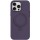 Чохол Silicone Case Full Protective NO LOGO with Ring для Apple iPhone 13 Pro Max (6.7") Purple