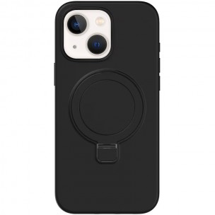 Чехол Silicone Case Full Protective NO LOGO with Ring для Apple iPhone 15 (6.1
