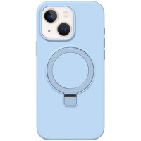Чехол Silicone Case Full Protective NO LOGO with Ring для Apple iPhone 15 (6.1