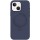 Чехол Silicone Case Full Protective NO LOGO with Ring для Apple iPhone 15 (6.1") Dark Blue
